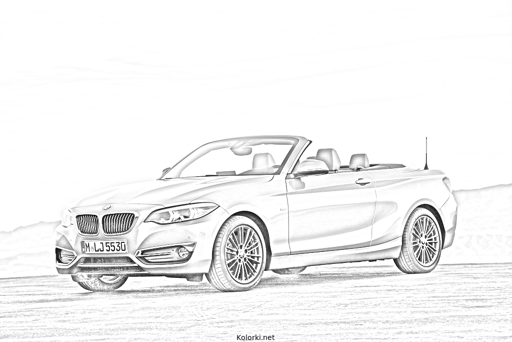 BMW kolorowanki